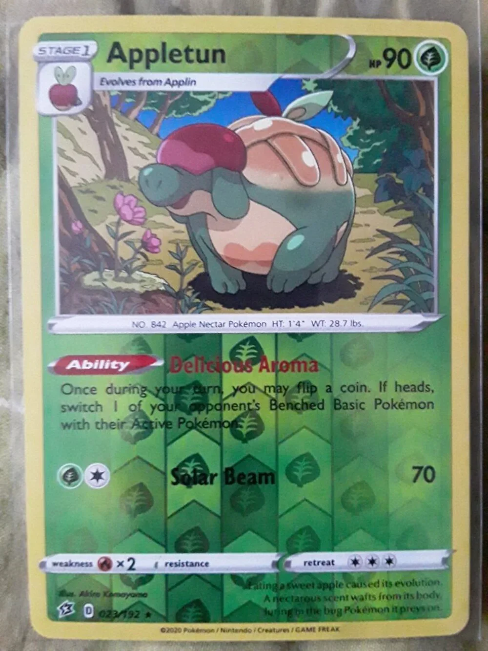 10 Butterfree, Cherubi, Trevenant, Hoppip, Maractus, Phantump, Appletun, Applin